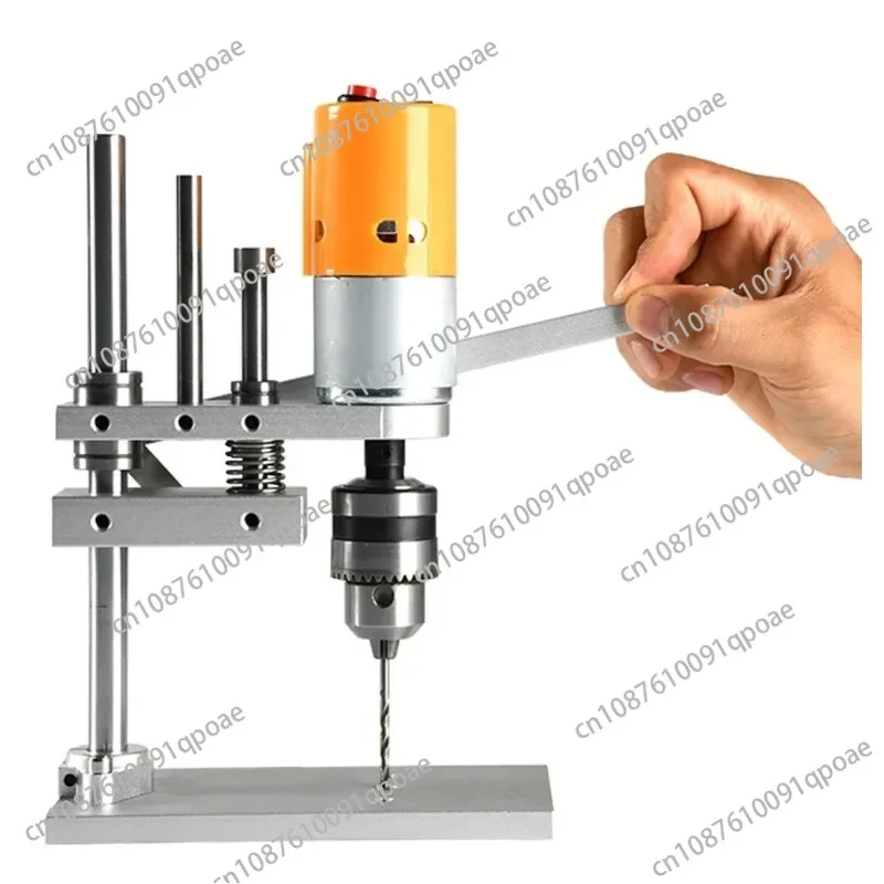 

Drill Press High Precision PCB Drilling Machine Woodworking Drilling Home DIY Desktop Mini Drill for Wooden Jade