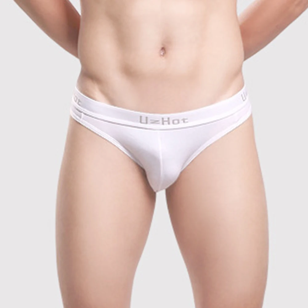 Sexy Men\'s Pouch Panties Cool Cotton Absorbent Triangle Briefs Low Rise Underwear Bikini Male Swimmwear Calzoncillos Hombre