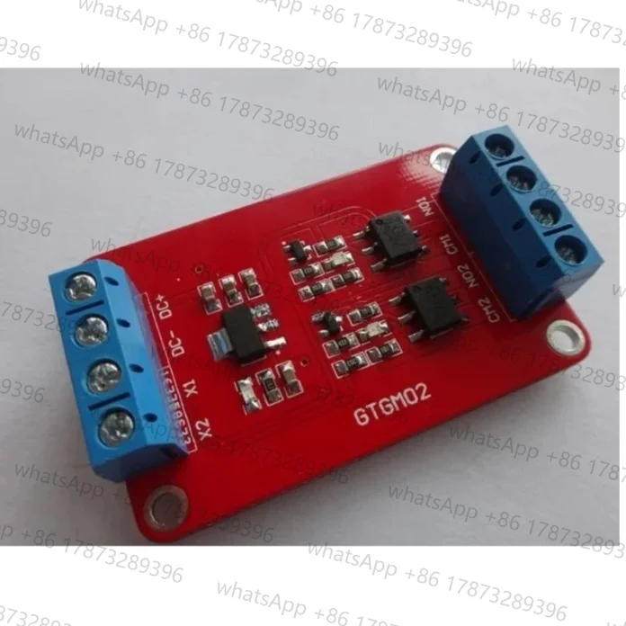 1~8 Channels Solid-state Relay Module SSR PCB / High-level Trigger / 48V / 1A / Optocoupler Isolation Output