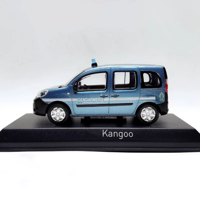 Normv diecast escala 1:43 cangoo motor de bombeiros/liga de polícia simulação modelo de carro coleção decoração menino presente exibição estática