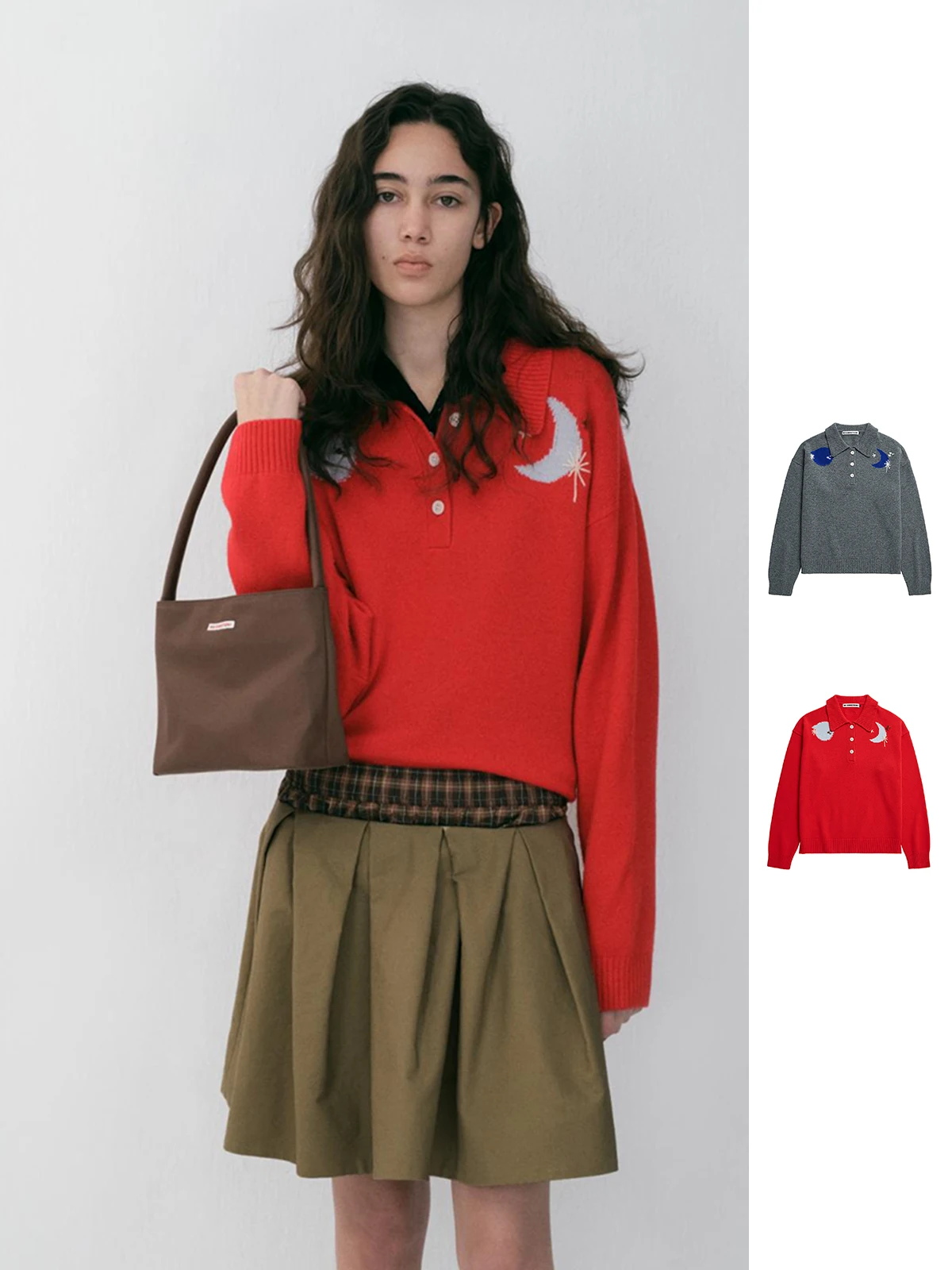 

Новый брендовый вязаный свитер Star Moon, повседневный шерстяной свитер с длинными рукавами для женщин от магазина Gogobuyer St