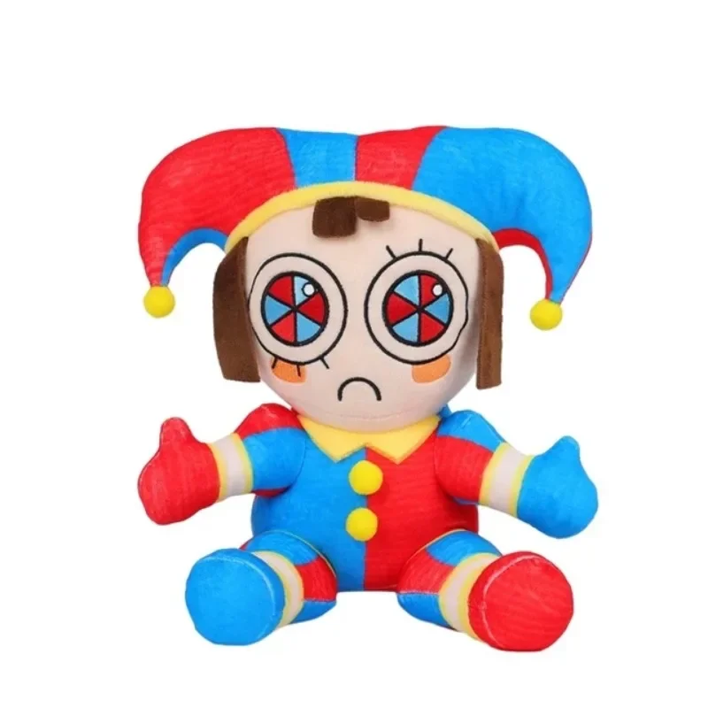 2024 New The Amazing Digital Circus Pomni Jax Plush Toy Anime Cute Theater Rabbit Doll StuffedCartoon Clown Christmas Kids Gifts