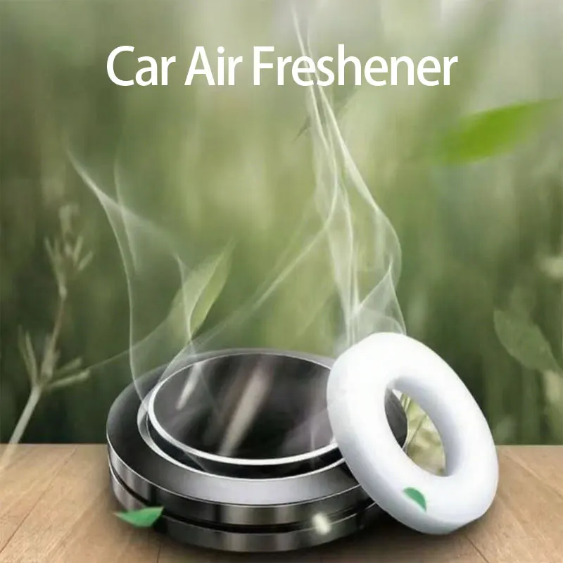 

Car Aromatherapy Air Freshener Solid Balm In Flying Saucer Scented Piece Ornaments Decorations