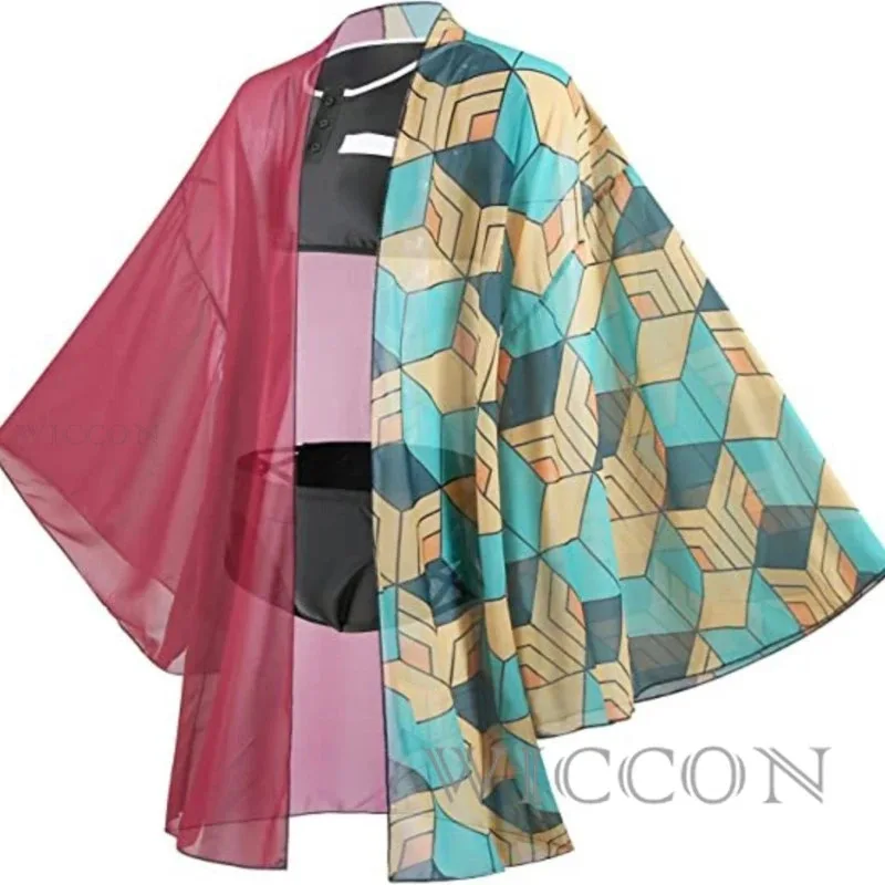 az15Demon Kocho Hashira Shinobu Nezuko Косплей Купальники Костюм Плавание Doujin Slayers Плащ Аниме Комический Вечерние Костюм Женский Необычный az15Demon Kocho Hashira Shinobu Nezuko Косплей Купальники Костюм Плавание Doujin Slayers Плащ Аниме Комический Вечерние Костюм Женский Необычный