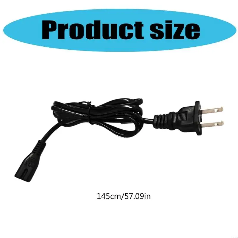 62ka 품질의 구리 도체 Y300Pro/Hy320Mini 프로젝터 용 전원 케이블 미국 플러그 1.45m 길이 신뢰할 수 있고 안전한 전원 코드