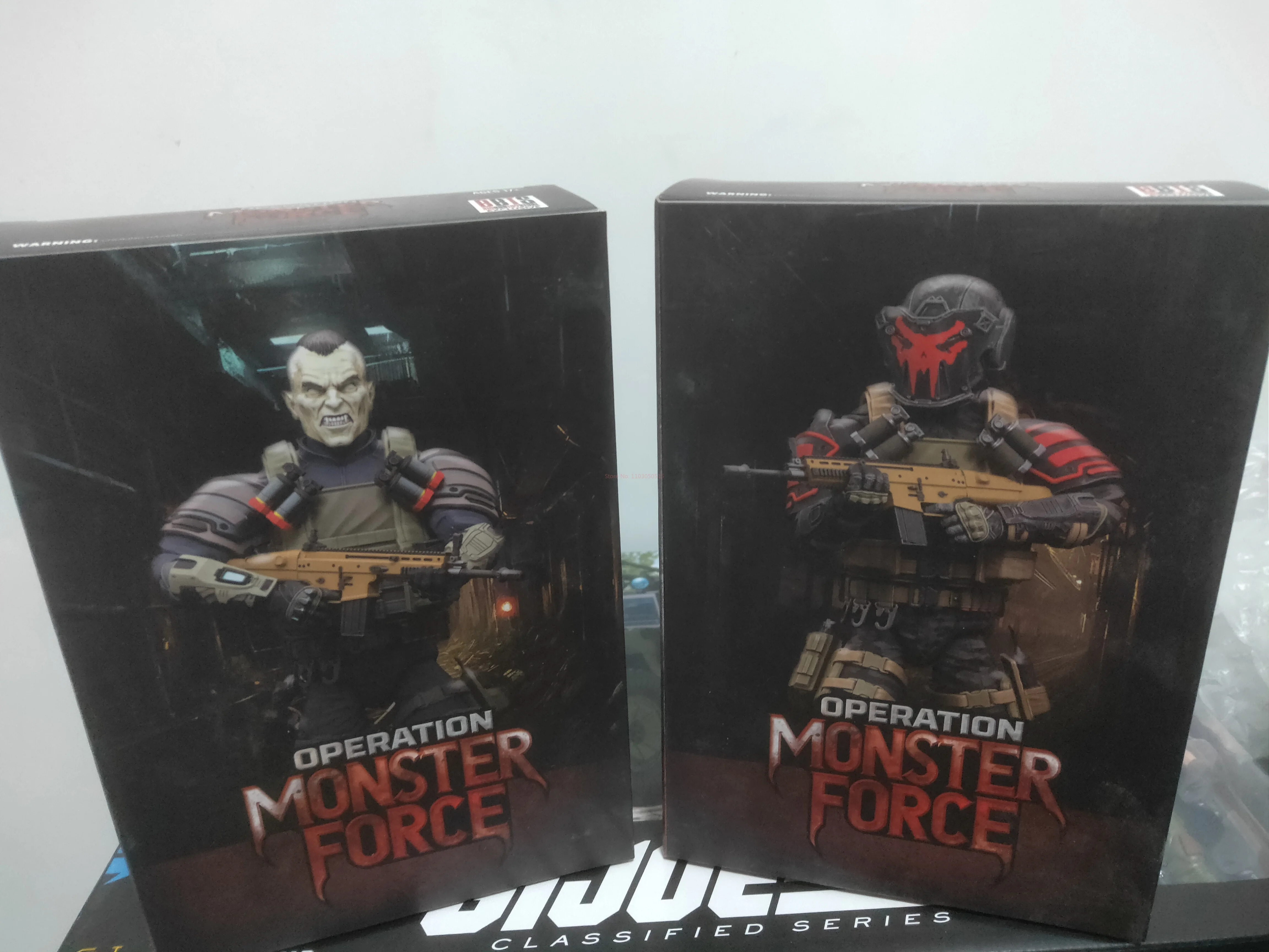 Monster Force 1/12 Figurki Body Eagles Monster Power 1 Wave Van Helsing Red Moon 6-calowy ruchomy