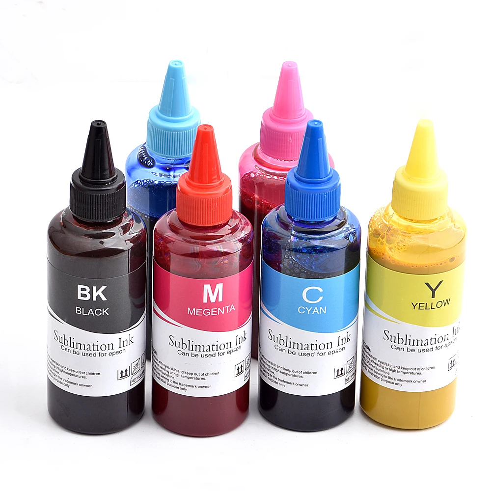 T502 Sublimation Ink Kit for Epson 101 Sublimation Refill Ink for Epson ET2700 ET2750 ET3700 ET3750 ET4750 Series Inject printer