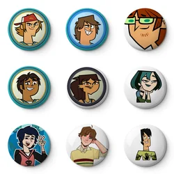 Chris Total Drama Soft Button Pin Customizable Metal Decor Women Jewelry Gift Cute Funny Hat Lover Lapel Pin