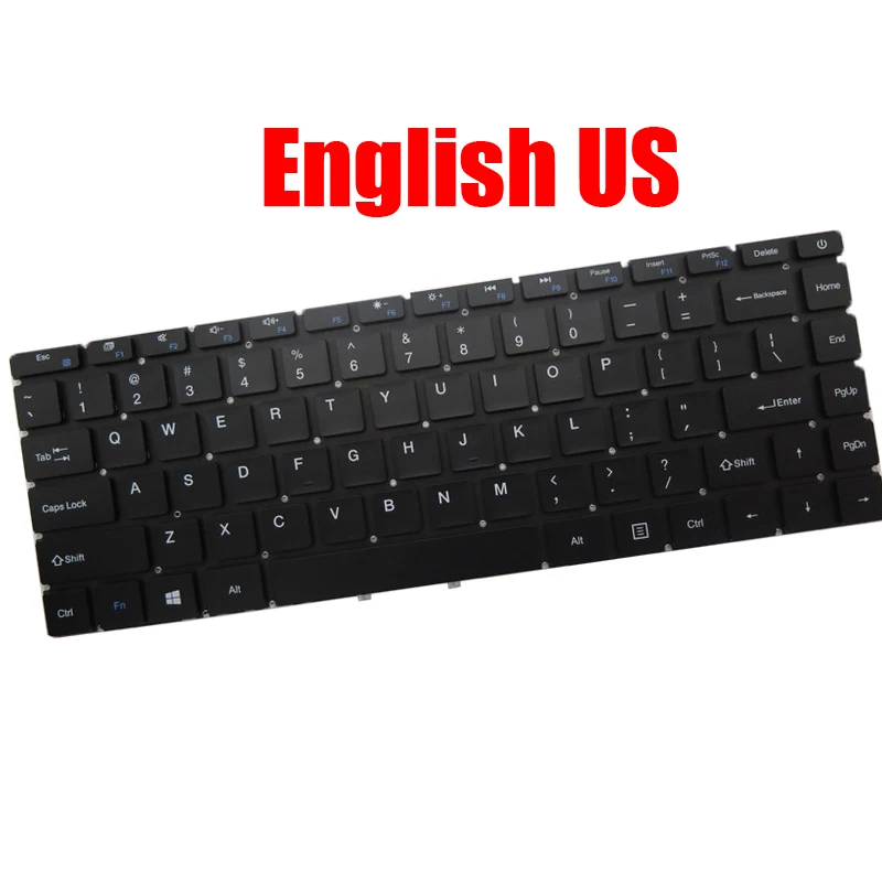 

Laptop Keyboard For UMAX For VisionBook 14Wr For VisionBook 14Wr Plus English US Black New