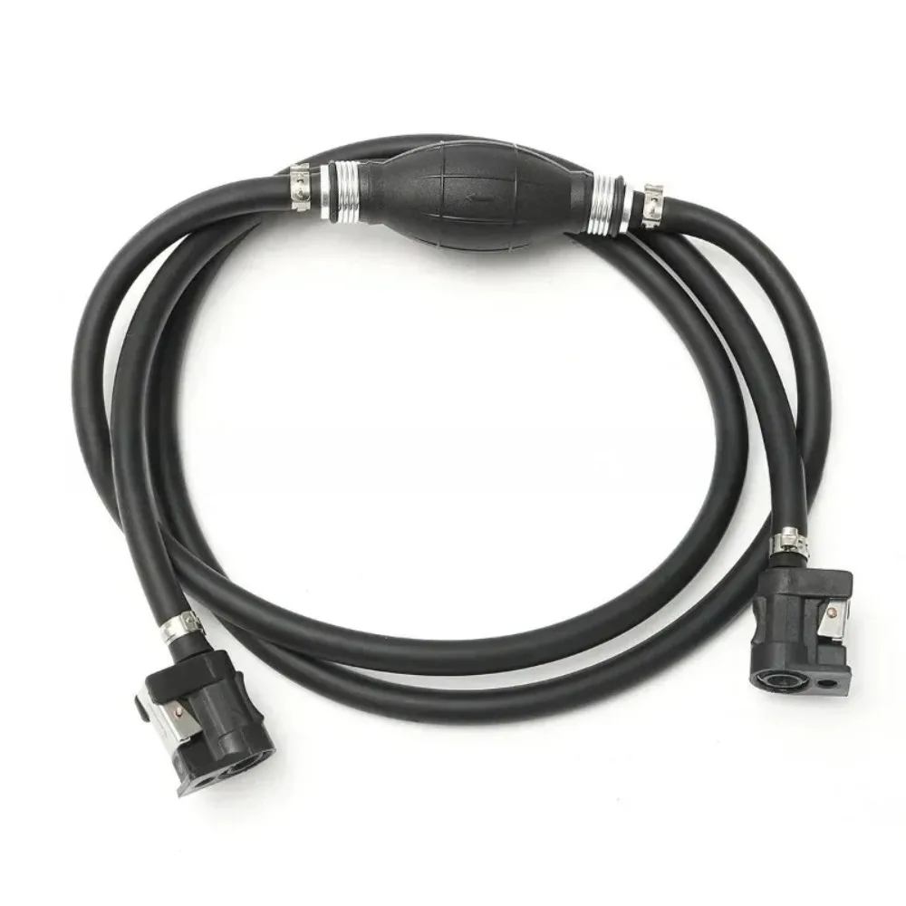 Newest 8MM Fuel Hose Outboard Boat Engine Petrol Tank Connection Kit for Yamaha Engine Fuel Hose Black Marine Engine Oil Pipe