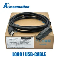 Cable aislado de programación de USB-LOGO para logotipo PLC de la serie Siemens Cable USB RS232 6ED1057-1AA01-0BA0 1MD08 1HB08 0BA5 0BA6