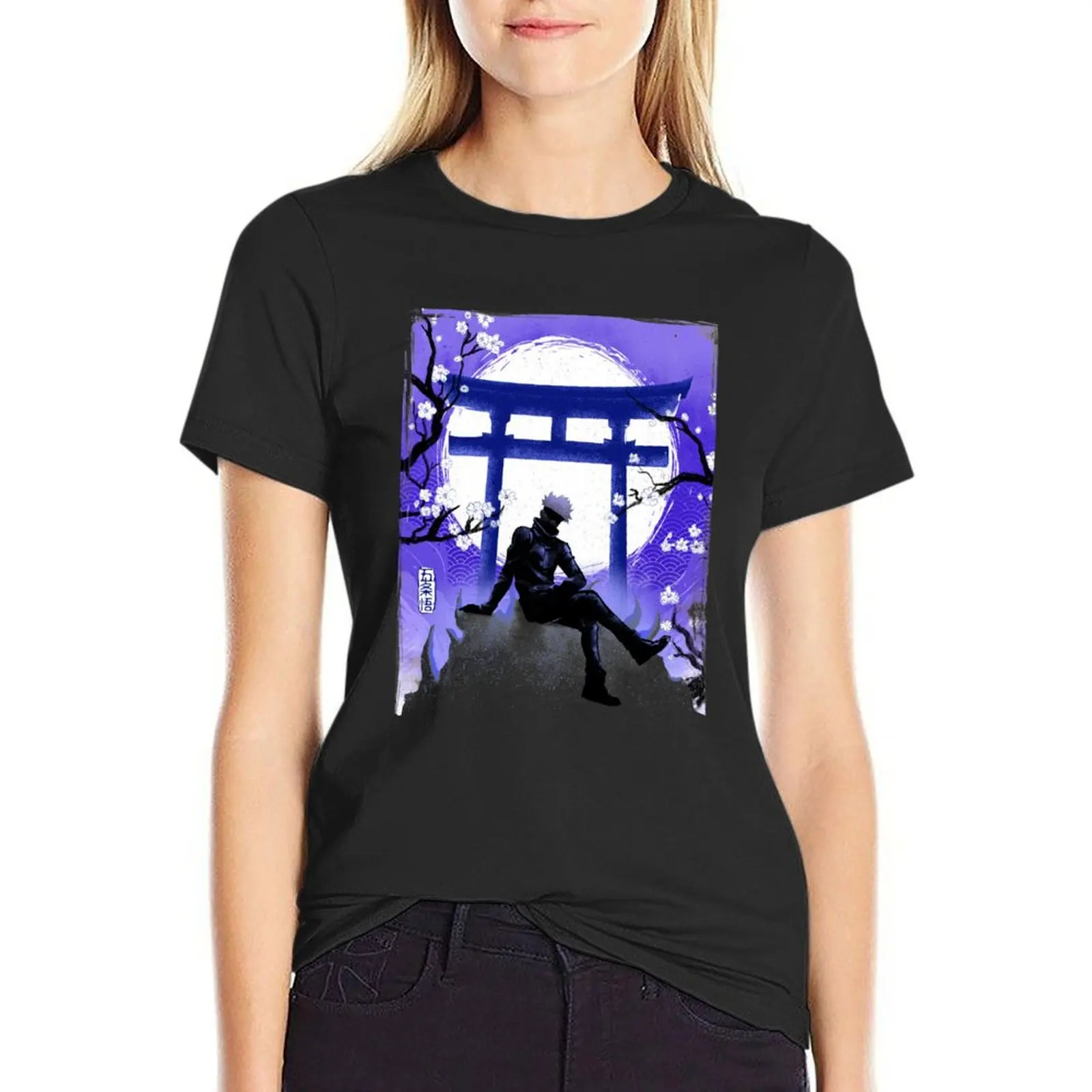 Gojo Temple T-Shirt cute tops oversized customs design your own vintage clothes designer clothes Women luxury