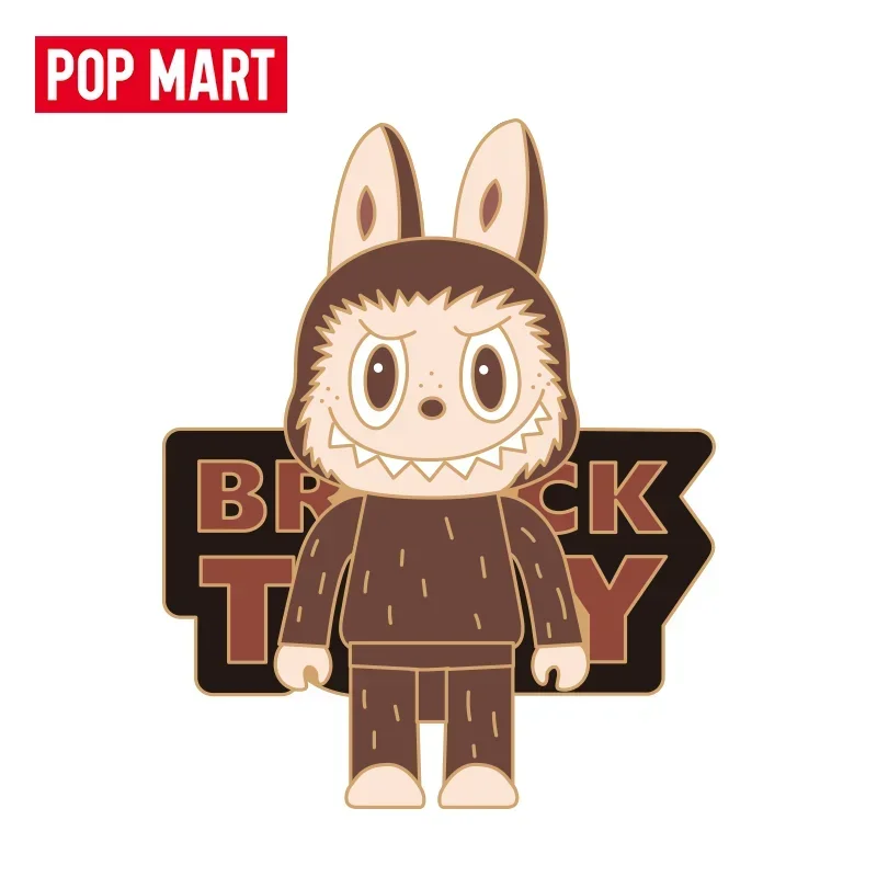 Popmart Labubu The Monster Toys Badge Blind Bag Action Anime Mystery Figure Surprise Box Toys and Hobbies Caixas Supresa Gifts