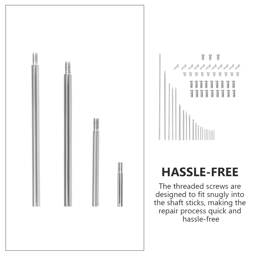 

1 Set High-Quality Oboe Repair Kit Featuring Threaded Shaft Sticks And Replacement Screws For Instrument Care