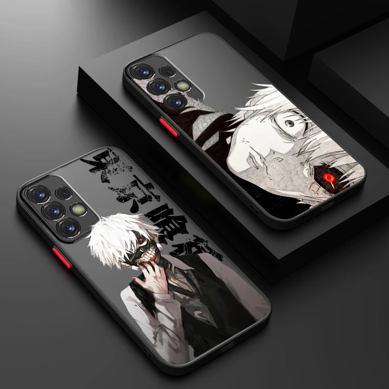 G-ghoul Monster Warm Blood Frosted Translucent For Samsung Note 20 A35 A03 A54 A31 A22 A34 A14 A24 A04 A55 5G Back Phone Case