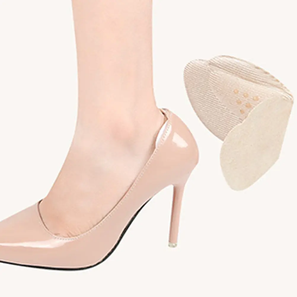 

4Pairs Foams Pad Anti-Wear Liner Wear-Resistance Heel Sticker Shoe Cushion Self-Adhesive Heel Protector For Outdoor Foot Care