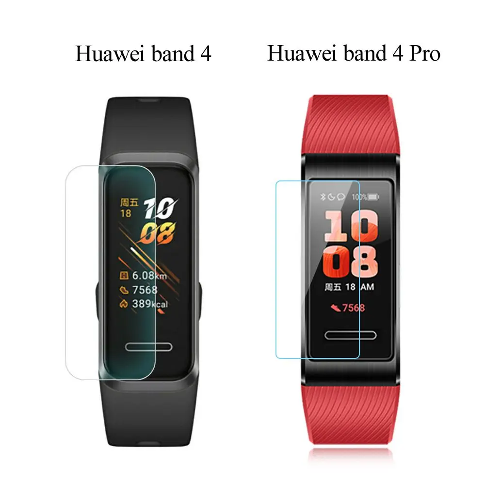 For Huawei Band 4 4 Pro Smart Watch HD Clear Soft TPU Hydrogel Protective Film Screen Protectors Full Cover