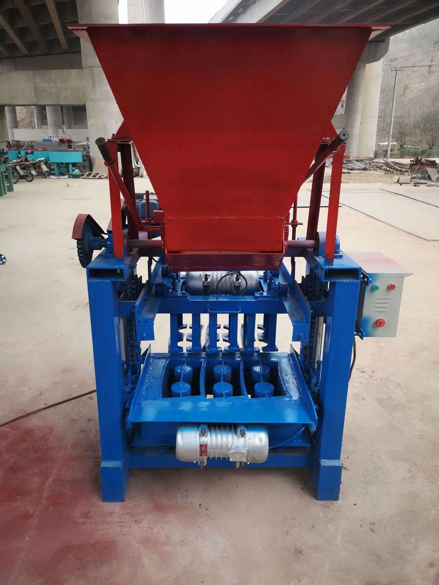 Brick Making Machinery Concrete Block Making Machine Small Mobile Brick Block Maker Machine