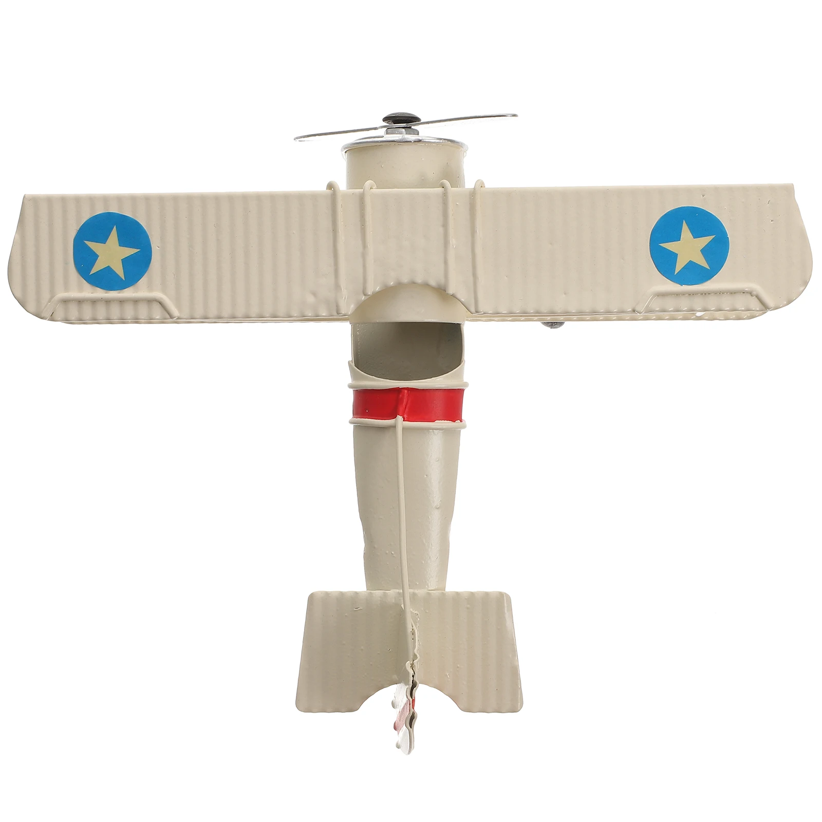 Vintage Metal Avião Modelo Retro Iron Aircraft Início Crianças Quarto Pendurado Decoração Kids Gift Collection