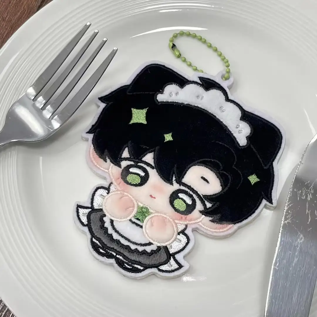 4 Uds Anime amor y espacio profundo Rafayel Xavier llavero de coche accesorios bolso de moda encanto mochila colgante llavero regalos para amigos