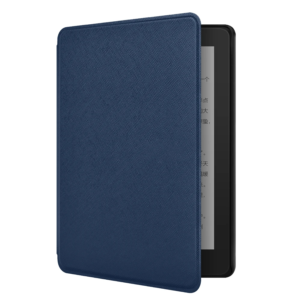 Protective Case with Auto Sleep Wake Smart Cover PU Leather for Kindle Paperwhite Signature 2024 Released