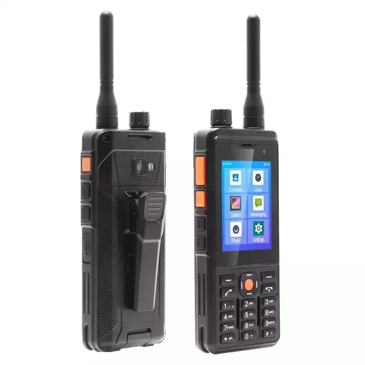 Low Price UHF Two Way Radio Analog Newest Zello POC Walkie Talkie Smartphone With 5300mAh Battery