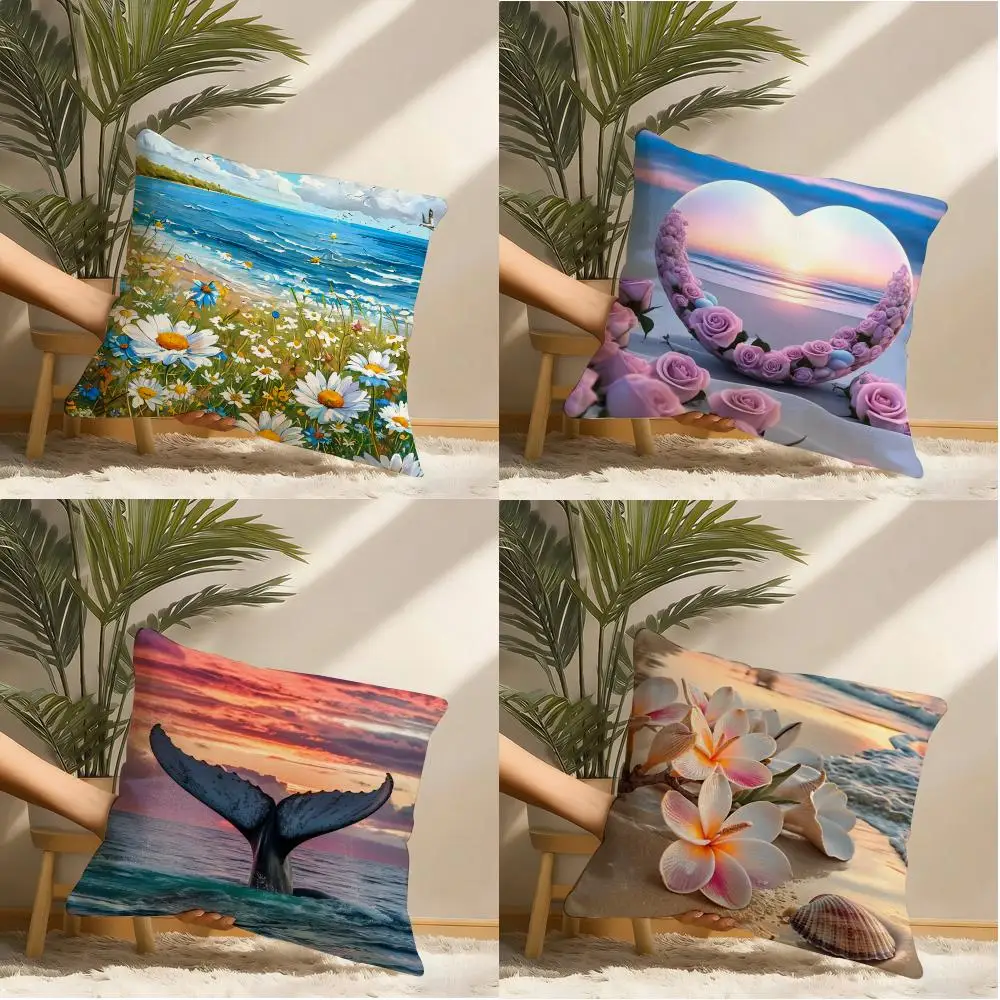 

Наволочка для подушки в стиле аниме O-ocean F-floral Fantasy, с двусторонней печатью, для диванной подушки, подушки для изголовья кровати