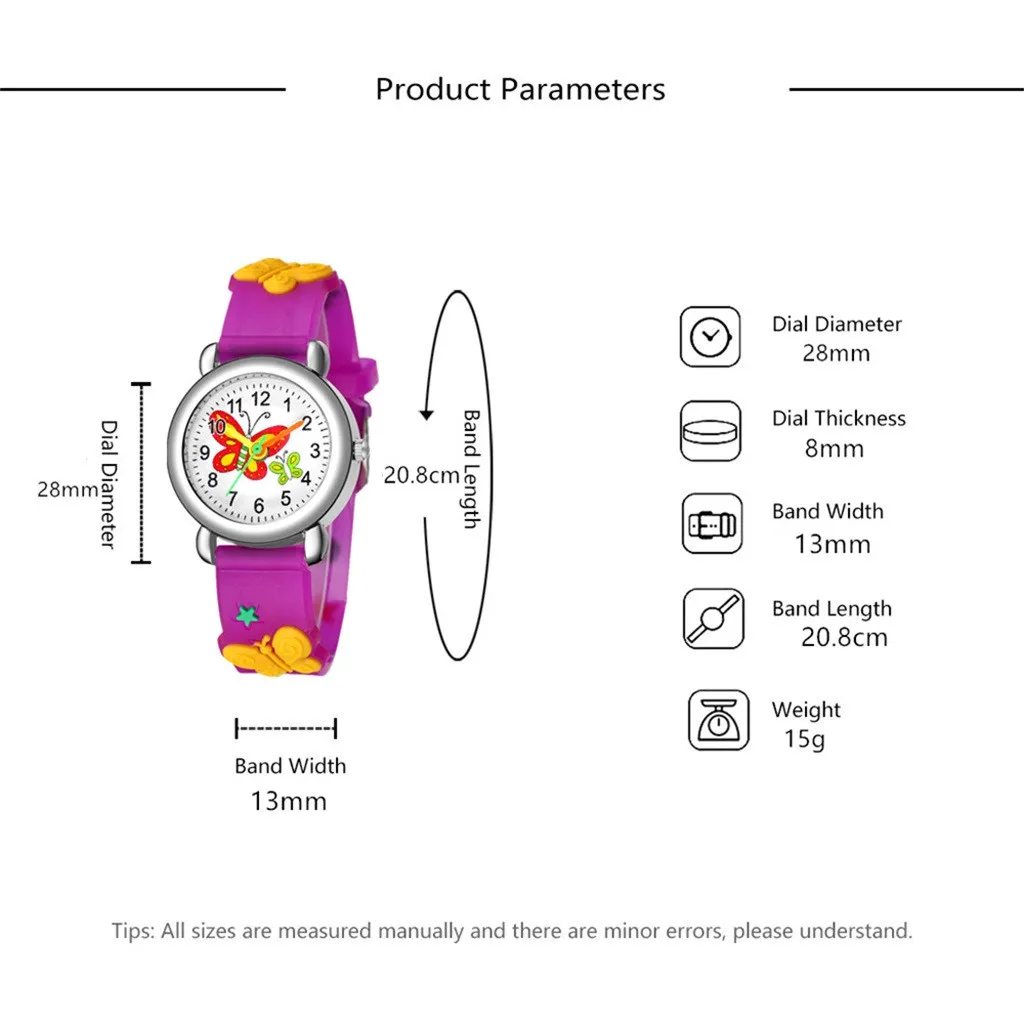 New Cute Cartoon Pattern Fashion Watch Children Kids Boys Quartz Analog Wristwatch Gift Watches Simple Clock Reloj NiñO 2024