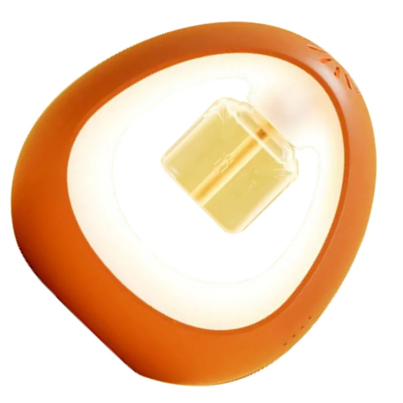 AS60-Fly Control Timing Luce notturna per interni Luce elettrica per mosche Illuminazione ambientale silenziosa Trappola volante per cartoni animati senza fili per bambini