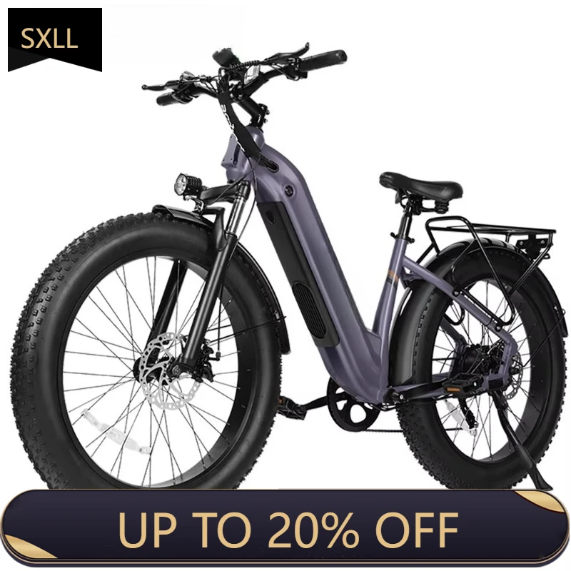 

Электровелосипеды SXLL 2.0 ST для бездорожья с увеличенным запасом хода, бесплатная доставка по США