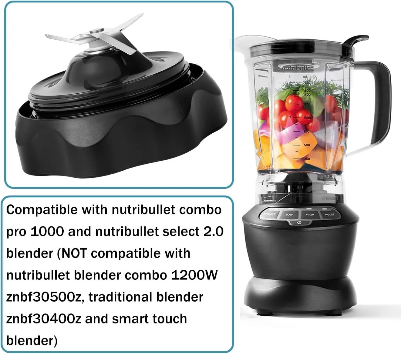 Blade for Nutribullet Combo Pro1000W / NBC1200W