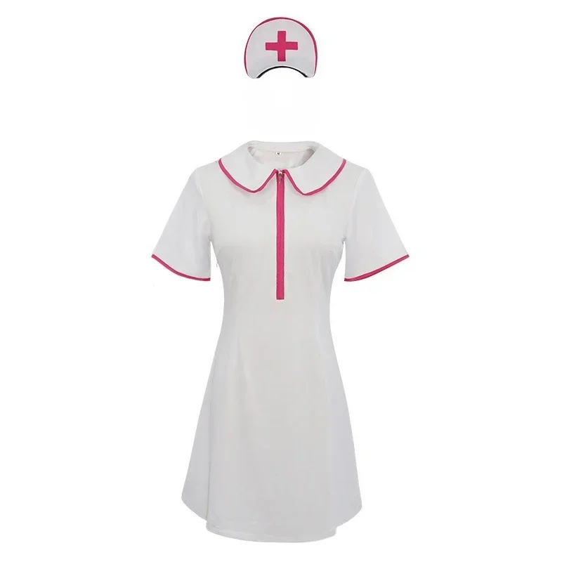 Makima Krankens ch wester Cosplay Kleid Anime Kettensäge Mann Makima Cosplay Krankens ch wester Kleid sexy Uniform Strümpfe Perücke Halloween Kleider für Frauen