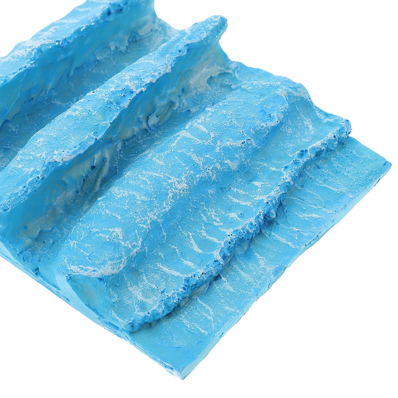 واقعية الراتنج المحيط موجة لطاولة الرمل ديكور مصغرة المشهد زخرفة حامل الجدول مايكرو المناظر الطبيعية الدعامة سطح المكتب