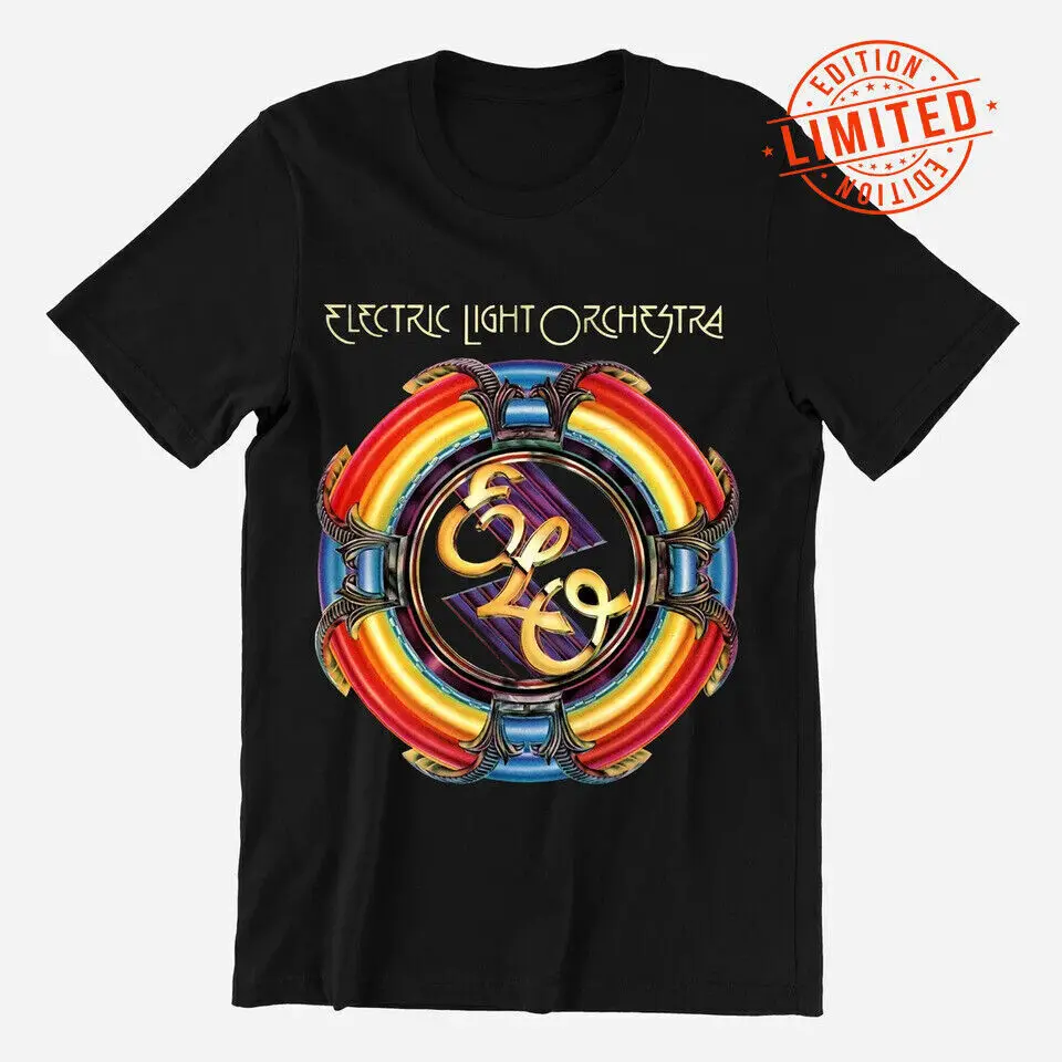 Electric Light Orchestra ELO Cotton Black Shirt For Unisex All Size S-5Xl