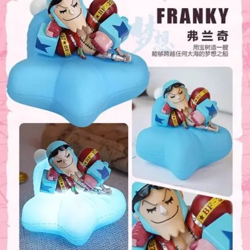 Bandai Echte One Piece Sweet Dreams Serie Blind Box Cartoon Nachtlicht Schlafzimmer Dekoration Luffy Zoro Nami Kinder Spielzeug Geschenk 9