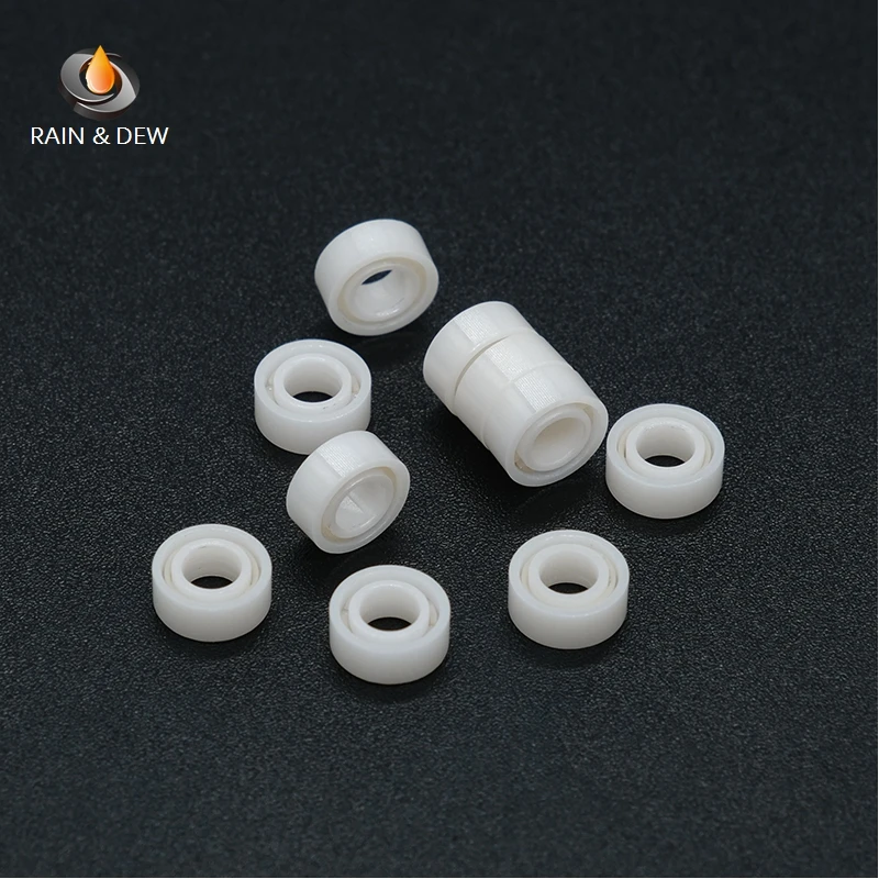 

1Pcs MR74 full Ceramic bearing 4x7x2.5mm Zirconia ZrO2 Ceramic ball bearing MR63 MR74 MR84 MR85 MR95 MR104 MR105 MR115 MR117