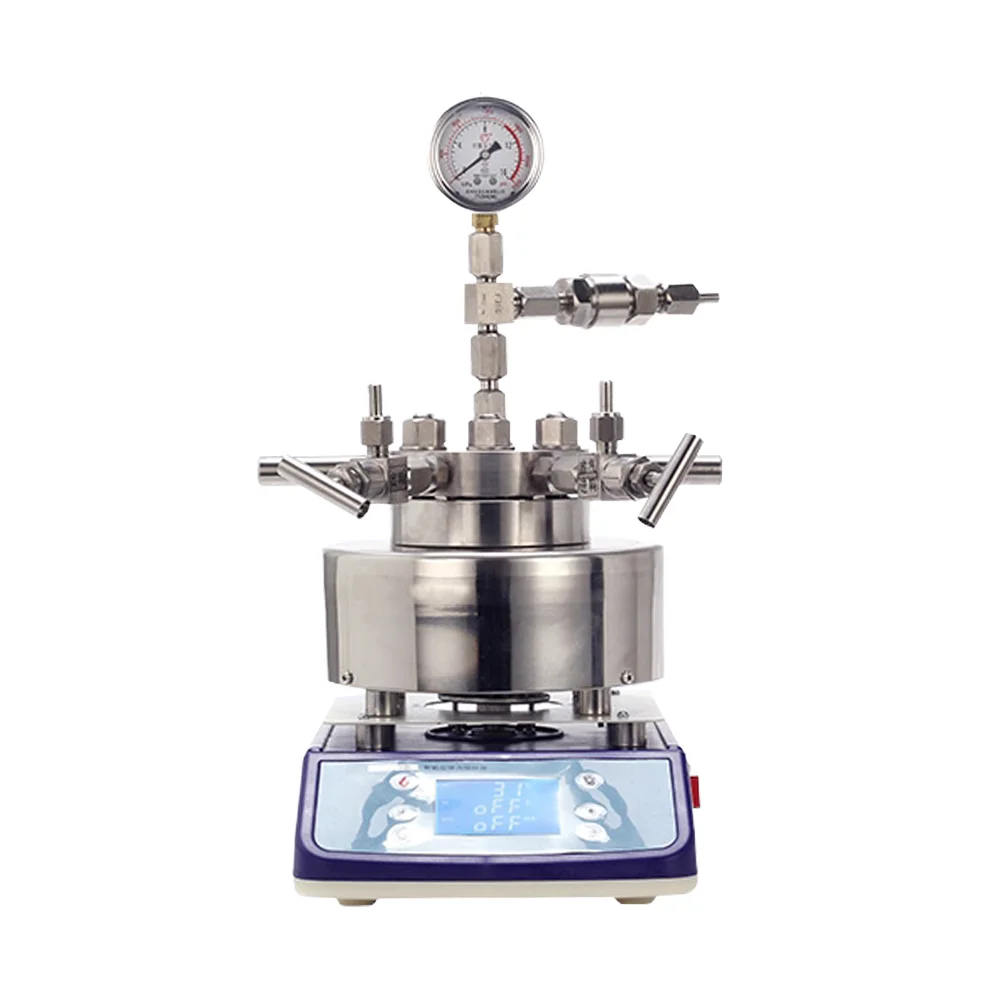 100ml Lab High Pressure Reactor with Magnetic Stirrer for Laboratory Use