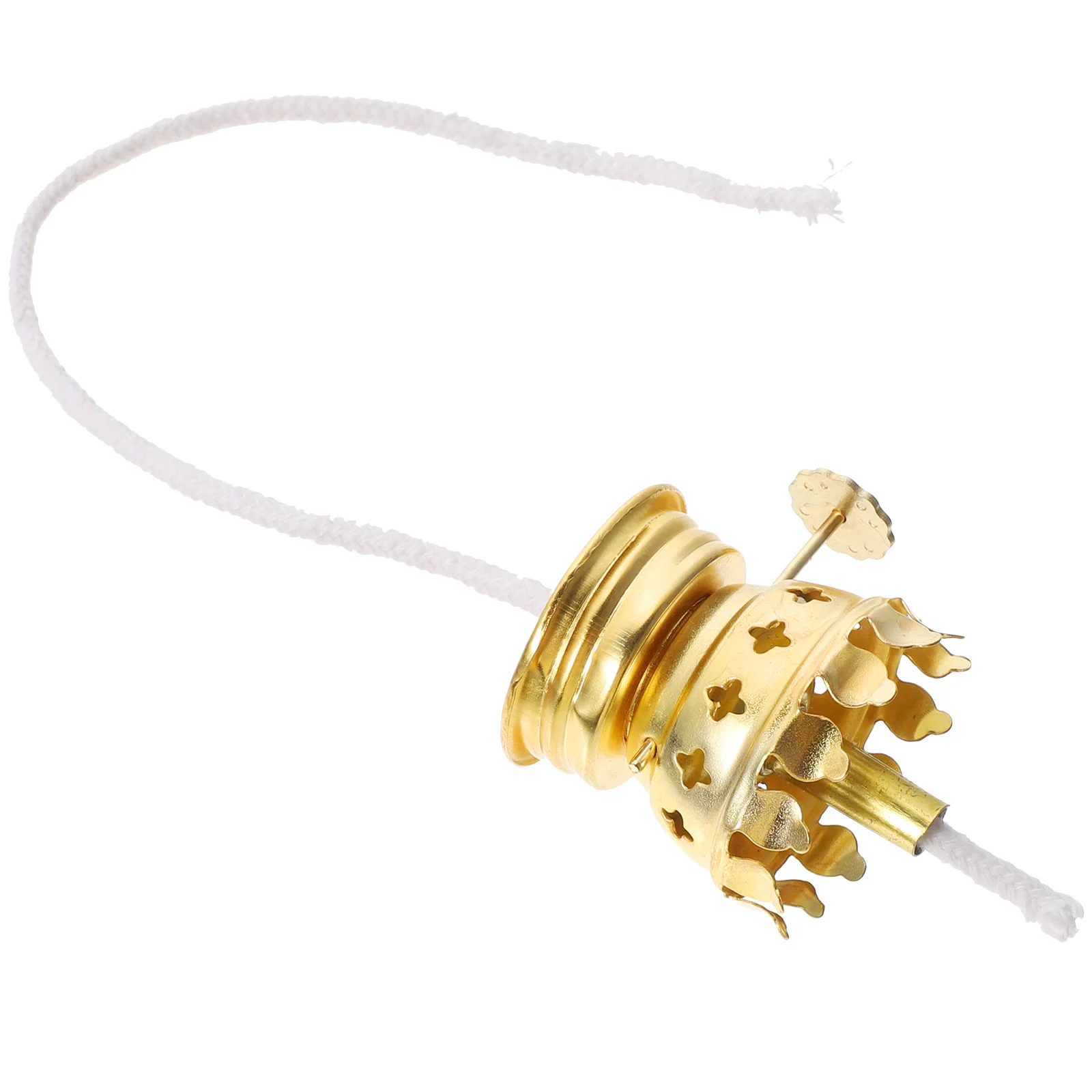 

Регулируемая железная горелка для лампы, прочная, безопасная, долговечная масляная лампа, держатель фитиля, запасные части, подарок