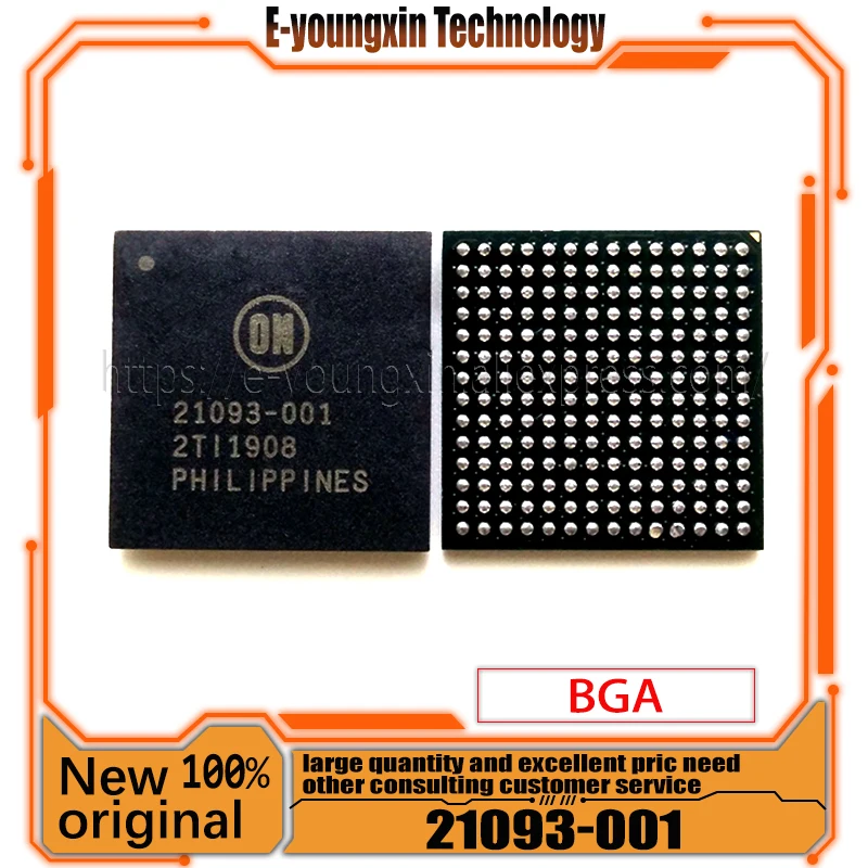 Chipset BGA para Delphi MT22.1, Computer Gate Array, Chip de placa ECU, Chips para BGA automotivo, 2-5 PCs/Lot, 21093-001, 21093, 21093001