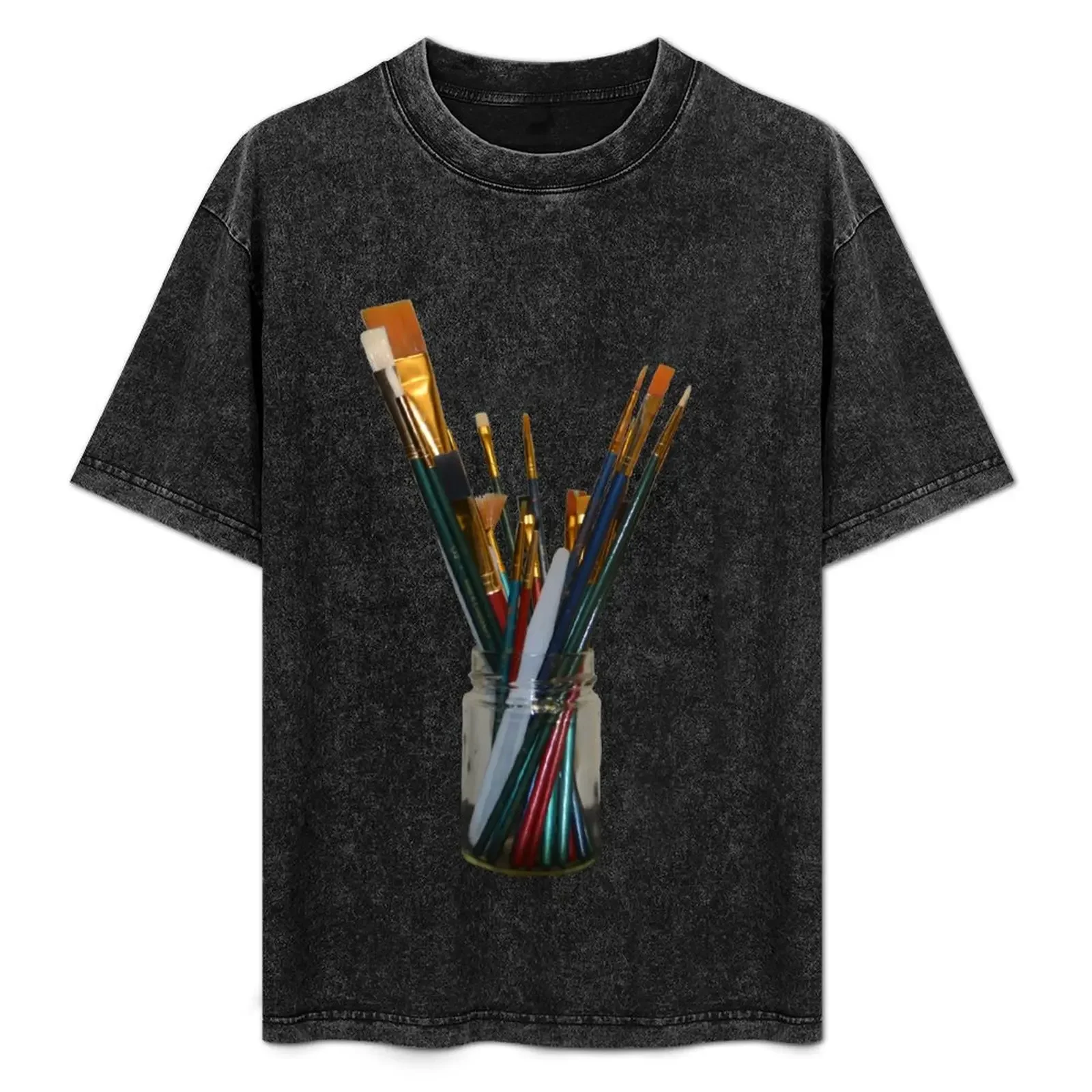 

Brushed T-Shirt printed t shirts for man t shirts for man pack cotton t shirts for man cotton soft tshirt T-Shirt