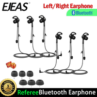 3/1PCS In-Ear Referee Earphone 3.5mm Jack For EJEAS FBIM V6 V6C V4 V4C Full Duplex Football Soccer Referee Headphone Accessories