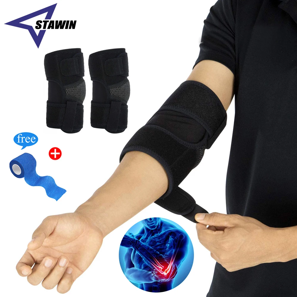 

Elbow Brace Sleeve for Tennis Elbow Compression Support Strap Tendonitis, Epicondyt Elbow, Arthritis, Weightlifting, Home, Gym