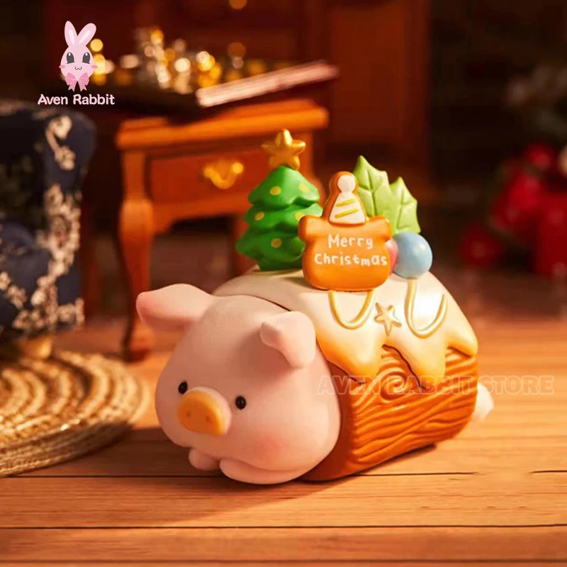 LuLu the Piggy Christmas Land Blind Box Toy Mystery Box Mistery mistiosa Action Figure Surpresa Cute Model regalo di compleanno