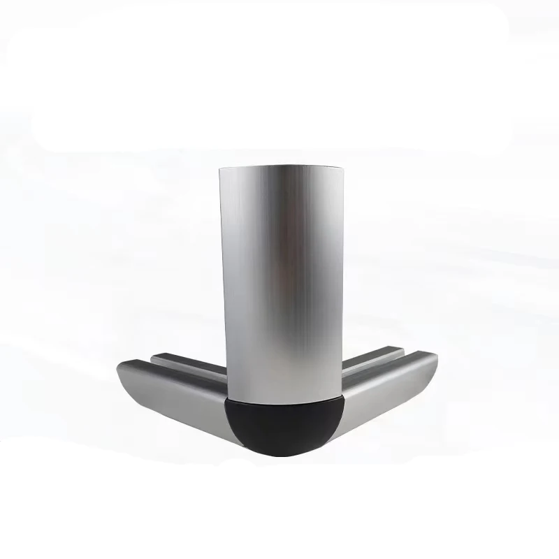 5 uds 2020R 3030R 4040R arco curvo tridimensional ángulo recto conector en T cubierta de Metal cubierta de plástico con perfil de tornillos