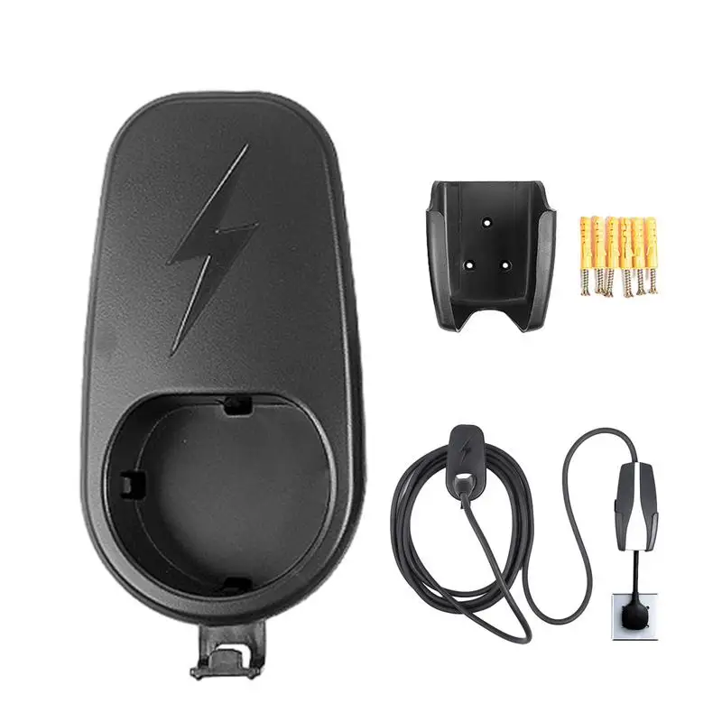 For Tesla Model 3/Y Charging Cable Organizer EV Charger Cable Wall Mount Connector Holder Electric Vehicle Charger Cable Holder