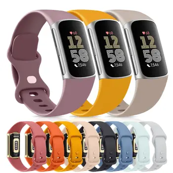 適用於 Fitbit Charge 5/6 的智慧手錶錶帶,可調式錶帶,適用於 Fitbit Charge 5/Charge 6 的 Correa 錶帶替換裝 8 最佳銷售 Fitbit Charge 5 錶帶 - №2