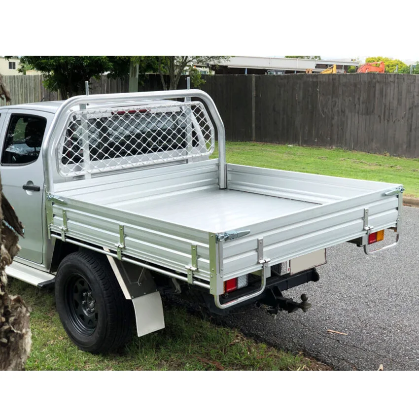 Bandeja de aluminio para camioneta, toldo trasero para camioneta, 4wd Ute