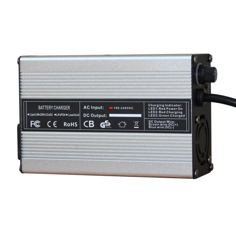 84V 2A Charger 72V lithium / LiMn2O4 / lico2 battery charger wide voltage automatic stop intelligent charger