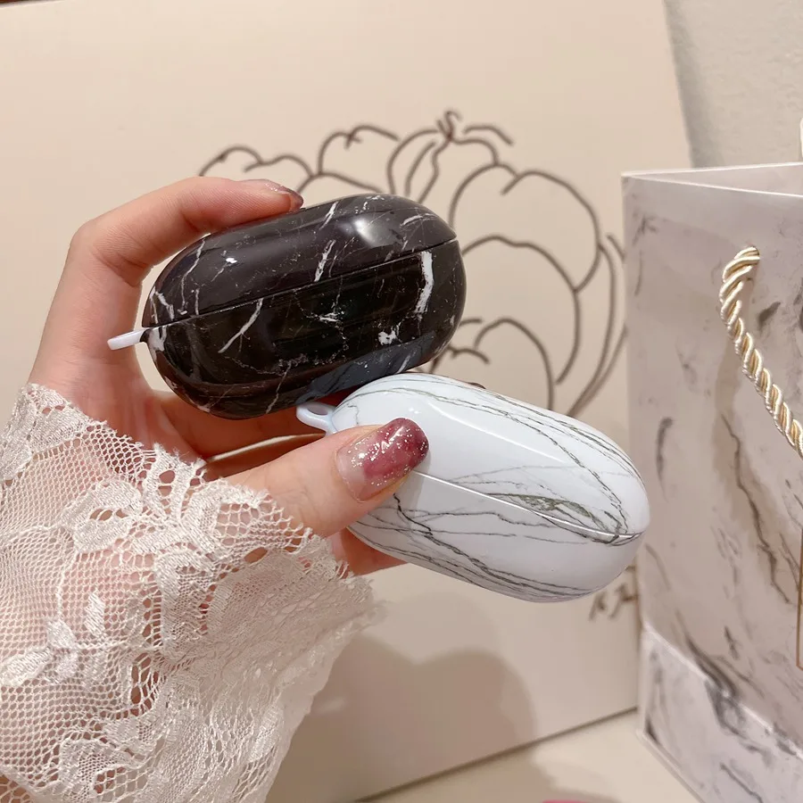 Voor Beats Solo Buds Case Kleurrijk Marmer Hard Plastic Oortelefoon Hoesje Voor Beats Solobuds Cover Oplaad Box Fundas