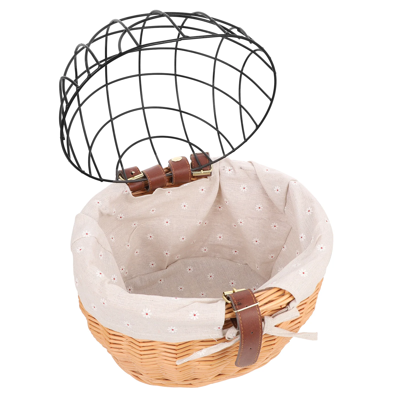 

Bike Basket Handlebar Basket Durable Cycling Pet Dog Cat Carrier Bag Bike Pets Seat Basket Dog Basket